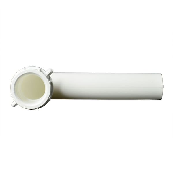 Thrifco Plumbing 1-1/2 Inch x 7 Inch Long Plastic Tubular Slip Joint Waste Arm w 4401657 - main